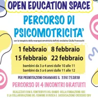 Percorso di psicomotricità all'Open Education Space