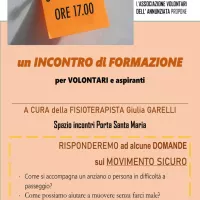 Movimento sicuro: formazione per volontari e assistenza agli anziani