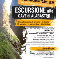 Alla scoperta delle cave di alabastro
