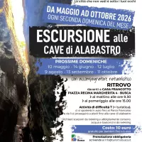 Escursioni guidate alle cave di alabastro