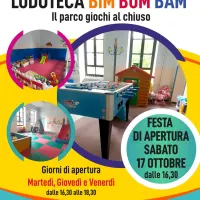 Riapre la Ludoteca “Bim Bum Bam