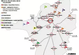 La dislocazione degli impianti sportivi nelle frazioni