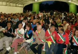 Un momento della serata finale edizione 2009 delle Olimpiadi dei Comuni