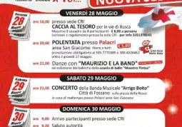 La locandina del programma di inaugurazione