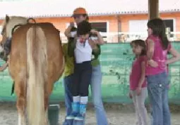 In piazza della Rossa i bambini possono...  salire in sella