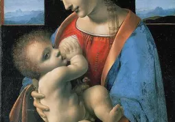 La Madonna Litta è un dipinto attribuito ad un allievo di Leonardo da Vinci, su un originale perduto del Maestro