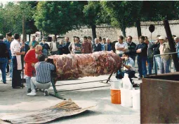 BUSCA EVENTI. Sagra del Toro allo Spiedo prima edizione 1995- 2