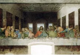 IntelligenteMente porta a visitare l'Ultima Cena di Leonardo da Vinci:  1494-1498; olio su intonaco 460 × 880 cm; refettorio dell'ex-convento di Santa Maria delle Grazie, Milano