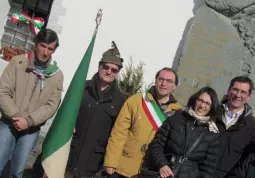 La delegazione dell'Anpi Busca 