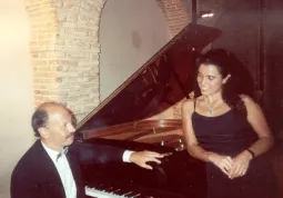 La soprano Cristina Villani e il pianista Fulvio Galanti