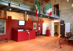 Ottimamente ambientata nelle sale appena restaurate del Roccolo è la mostra nazionale per il 150° dell'Unità d'Italia