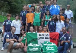 Il gruppo della Podistica  ai Campionati regionali