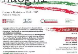 La rappresentazione è proposta nell'ambito della rassegna Voci dei luoghi promossa dal Consiglio regionale del Piemonte 