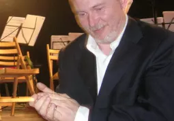 Il compositore buschese Antonello Lerda, anche presidente dell'associazione Amici della Musica 