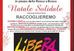 La locandina di promozione delle inziative di solidarietà dell'associazione Idee.COMunità