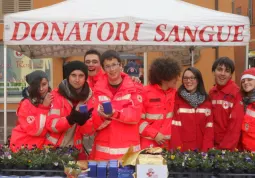 I giovani del Comitato CRI di Busca al 'Natale solidale'