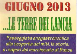 BUSCA EVENTI. Volantino Passeggiata 2013