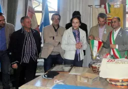 Il sindaco e gli amministratori comunali hanno riucevuto in municipio gli ospiti argentini