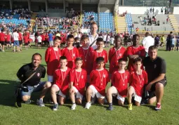 I Pulcini 2003 del Busca al torneo della Valle d'Aosta