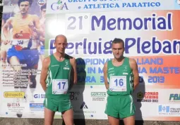 Davide Galliano e Moreno Dalmasso alla gara di Adrara San Martino (Bg)