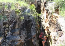 La gola delle ex cave di albastro di Busca