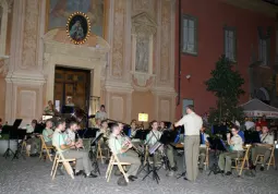 La Fanfara Taurinense in piazza della Rossa