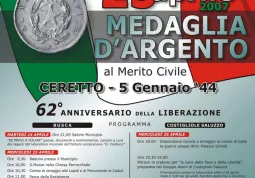 Il manifesto del programma del 25 Aprile