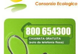 Il numero verde del Consorzio ecologico cuneese è per il il telefono fisso, dal cellulare occcorre comporre lo 0171.410018