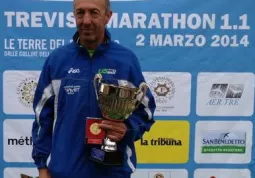 Valerio Mogna sul podio a Treviso