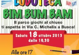 Per tre pomeriggi alla settimana i bambini di Busca possono ritrovarsi nel parco giohi al chiuso Bim Bum Bam