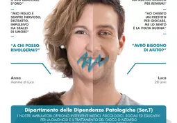 Il Comune partecipa alla campagna dell'Asl contro il gico d'azzardo. Considerata una patologia: chi ha bisogno deve rivolgersi all'apposito dipartimento 