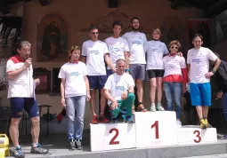 Il podio dei campioni provinciali