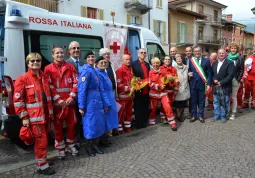 L'inaugurazione dei nuovi mezzi