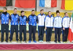 Le squadre italiane maschile e femminile prima e seconda agli europei in Olandaa