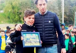 Umberto Gaggioli miglior attacante del torneo 