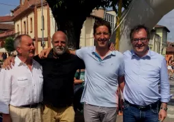 Da sinistra, Gian Franco Ferrero, Fabrizio Gavosto, Oreste Uberto, Marco Gallo