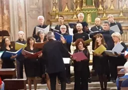  Il concerto del Real Vocal Choir di Torino sabato scorso nella chiesa della Rossa