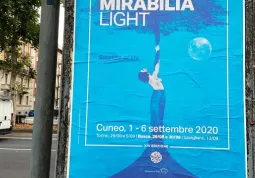 Promozione in centrocittà a Torino del Festival Mirabilia 2020
