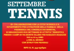  Busca settembre tennis di attività tennistica per ragazzi dai 12 ai 14 anni