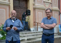 Da sinsitra il direttore artistico Fabrizio Gavosto e il sindaco Marco Gallo