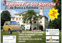 Domenica raduno delle Fiat 550 storiche