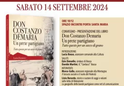 Sabato 14 settembre una giornata commemmorativa con la pubblicazione di un libro e un convegno