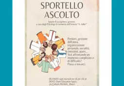 Lo psicologo di comunità ogni martedì pomeriggio è a disposizione di tutti