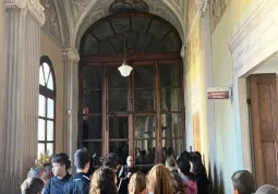 Tra i siti visitati, anche lo storico palazzo San Martino sede del Comune