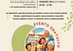  	Grazie al progetto Open Education Space negli spazi rinnovati in via Carletto Michelis da venerdì 29 novembre anche il primo incontro “Nonni: giochiamo insieme?”