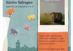 oggi pomeriggio alle ore 17 ospite Enrico Salvagno,