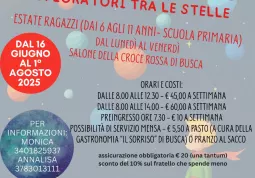 La locandina di uno dei servizi sostenuti: Attività Missione Piccolo Principe esploratori tra le stelle