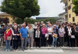 Il gruppo in partenza
