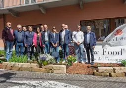 L'amministrazione comunale nello stand Slow Food Fossano