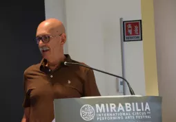 L'intervento del Sindaco Ezio Donadio durante la conferenza stampa